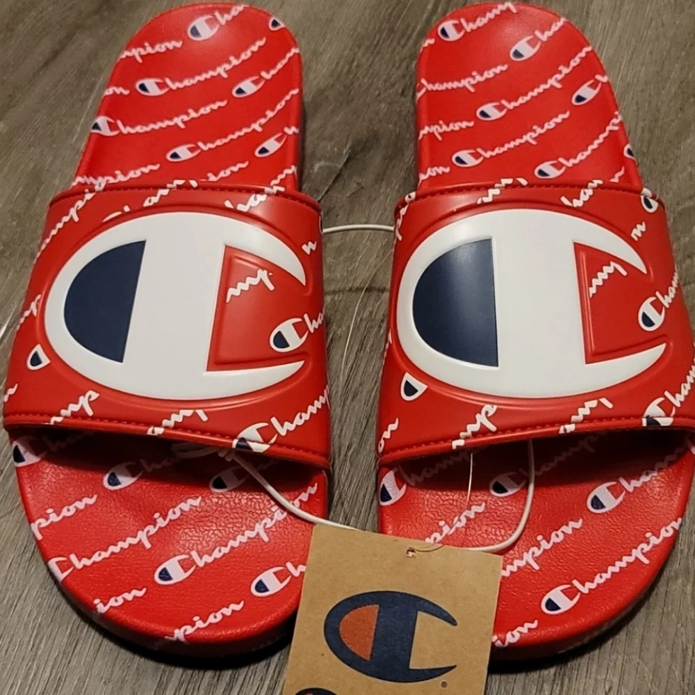 Champion IPO Repeat Slides Sandals Flip Flops